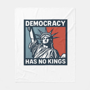Has No Kings Fleece Blanket