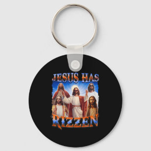 Has Rizzen Christian Men Women Bible Faith Keychain