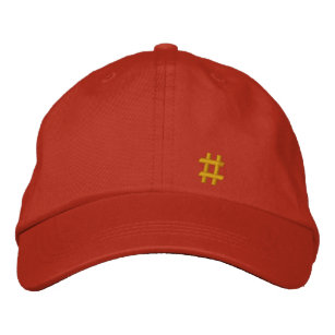 "has-tag" / embroidered baseball cap