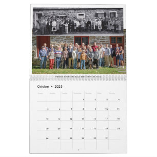 Hasbrouck Family Wall Calendar 2025