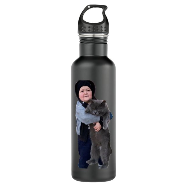 Hasbulla Magomedov Classic T Shirt Stainless Steel Water Bottle (Front)