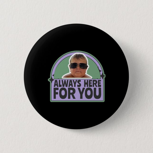 Hasbulla Magomedov Sticker3  Button (Front)