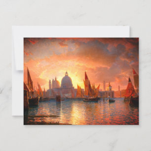 Haseltine's Santa Maria della Salute, Sunset: Postcard