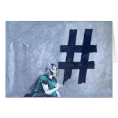 Hash tag Graffiti (Front Horizontal)