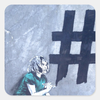 Hash tag Graffiti