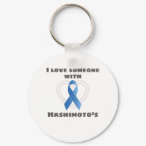 Hashimotos Awareness Love Someone With Hashimoto's Keychain