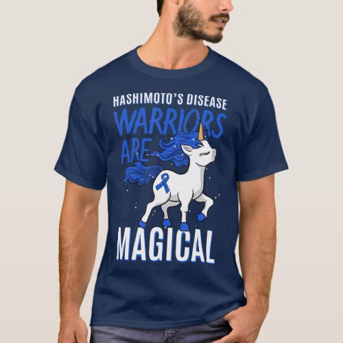 Hashimotos Disease Chronic Lymphocytic Unicorn T_Shirt