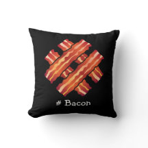 Hashtag Bacon Pillow