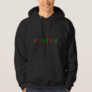 Hashtag Believe Christmas T-Shirt, Men Women Child Hoodie