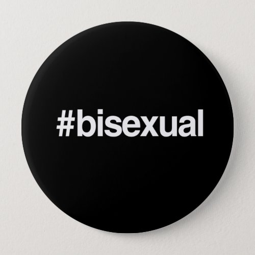 HASHTAG BISEXUAL BUTTON