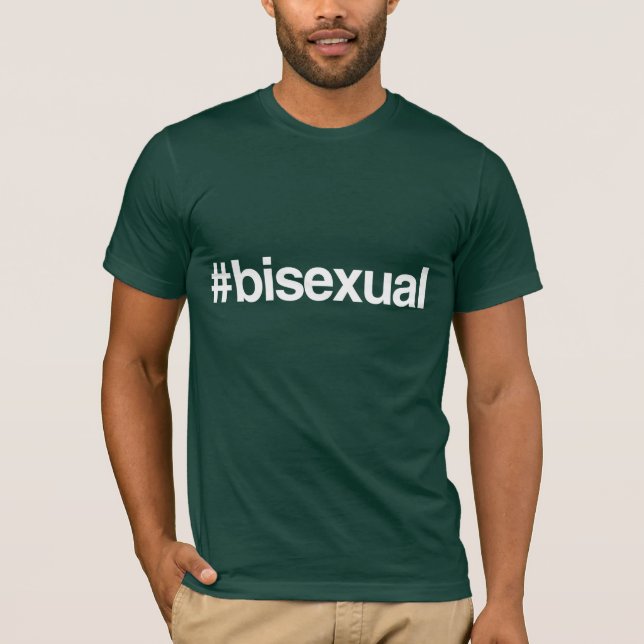 HASHTAG BISEXUAL T-Shirt (Front)