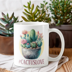 Hashtag Cactuslove Coffee Mug