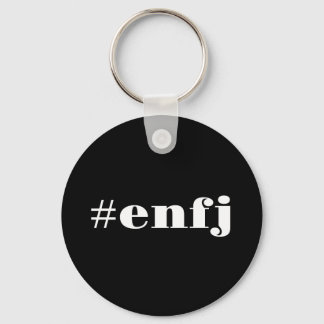 hashtag enfj personality pride keychain
