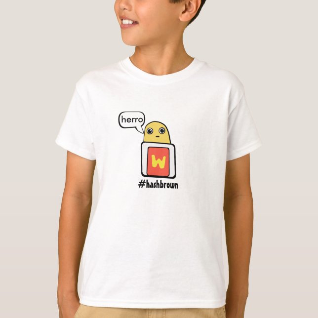 Hashtag Hashbrown T-Shirt (Front)