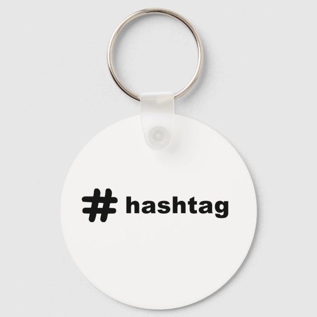 # hashtag keychain (Front)
