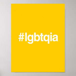 HASHTAG LGBTQIA POSTER