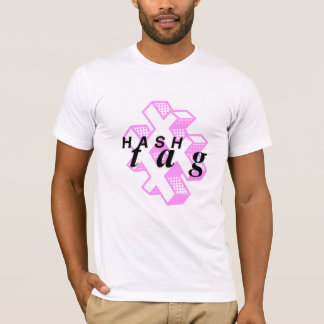Hashtag Minimalist T-Shirt | Trendy Social Media S
