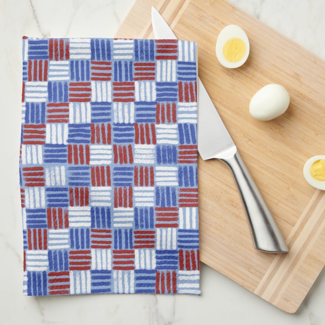 Hashtag Patriotic Kitchen Towel (Quarter Fold)