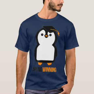 Hashtag Pengwinning Penguin Graduation for T-Shirt