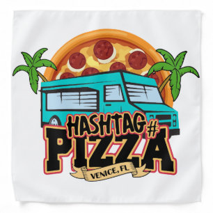 Hashtag Pizza Bandana
