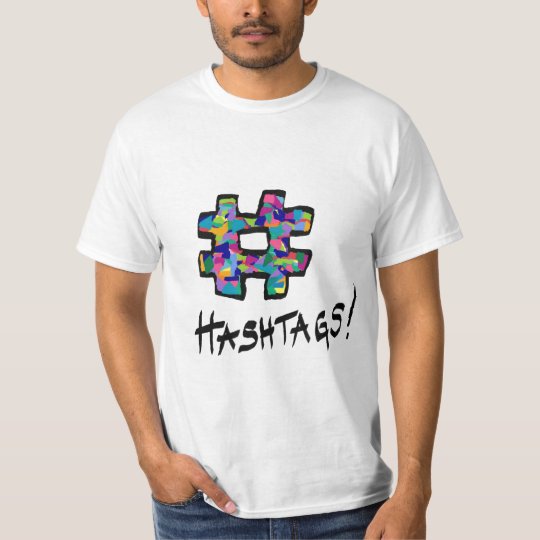 hashtag t shirts for sale