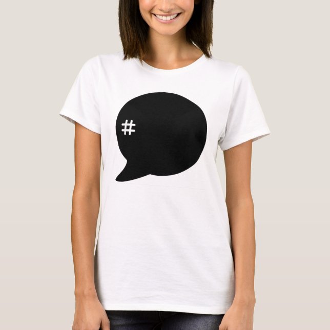 Hashtag # T-shirt (Front)