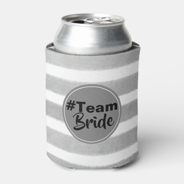 Hashtag Team Bride  Can Cover Cooler (Can Front)