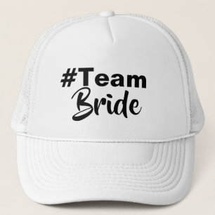 Hashtag Team Bride Trucker Hat