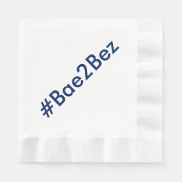 Hashtag Wedding Engagement Party Dinner Napkins