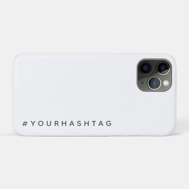 Hashtag | Your Modern Trending Social Media # Case-Mate iPhone Case (Back (Horizontal))