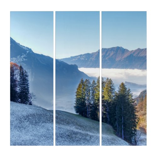 Hasliberg Switzerland Triptych