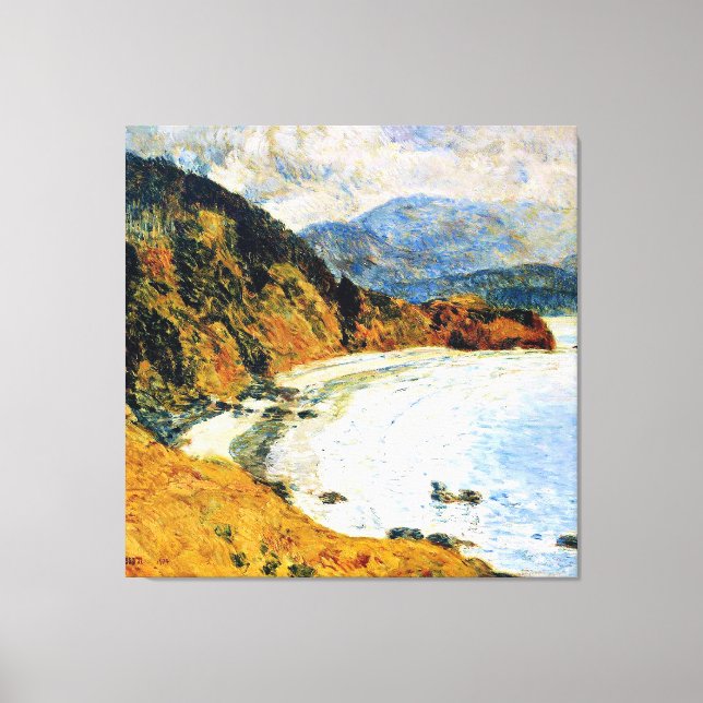 Hassam - Ecola Beach, Oregon Canvas Print (Front)