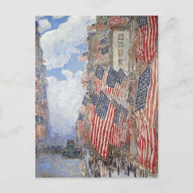 Hassam’s July 4th Postcard (Front)