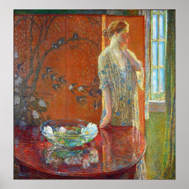 Hassam - Spring Morning 1909 Poster (Front)