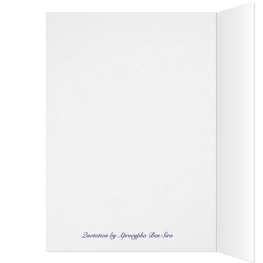 Hassam's "Conversation on the Avenue" - Card (Inside (Left))