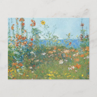 Hassam's "Poppies, Isle of Shoals" - Postcard