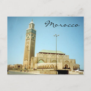 hassan casablanca postcard