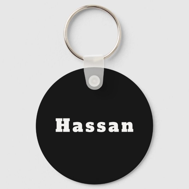 Hassan Keychain (Front)