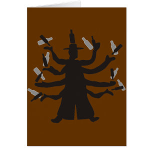 Hassidic Bottle Dance Cards