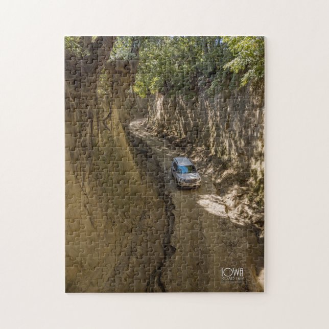 Hastie Hollow in Mills County, Iowa Jigsaw Puzzle (Vertical)