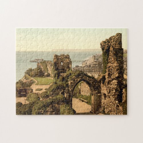 Hastings Castle Hastings Sussex England Jigsaw Puzzle