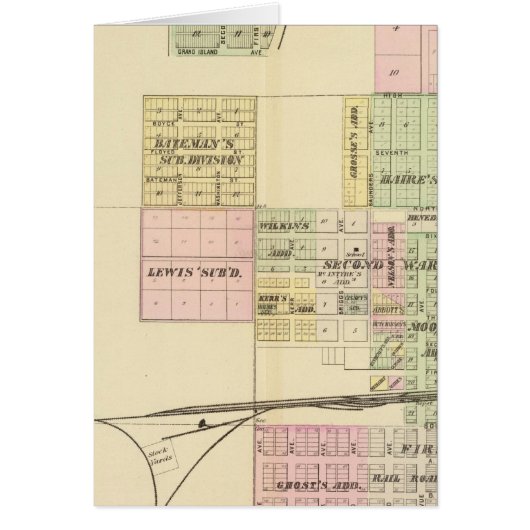 Hastings, Nebraska Cards (Front)