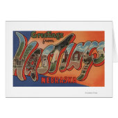 Hastings, Nebraska - Large Letter Scenes (Front Horizontal)