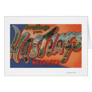 Hastings, Nebraska - Large Letter Scenes