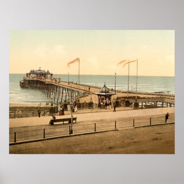 Hastings Pier, Hastings, Sussex, Archival print (Front)