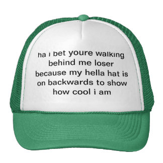 Backwards Hats | Zazzle