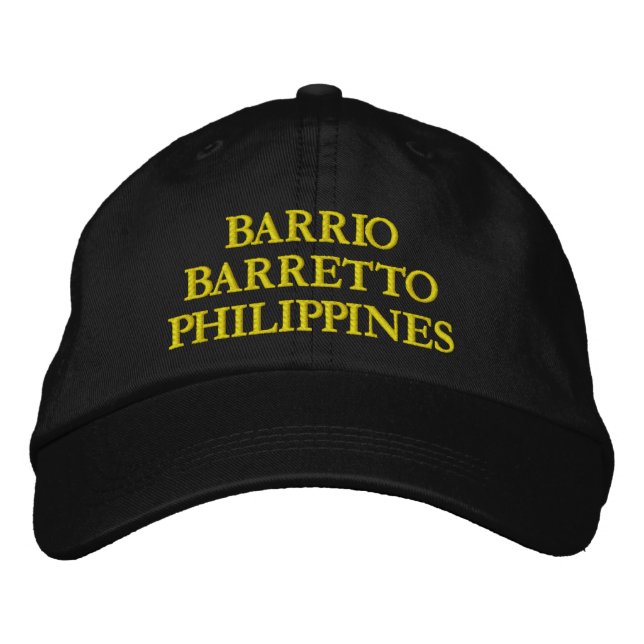 HAT BARRIO BARRETTO PHILIPPINES (Front)