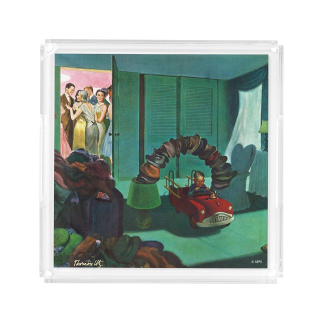 Hat Bridge Acrylic Tray (Front)