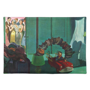 Hat Bridge Cloth Placemat