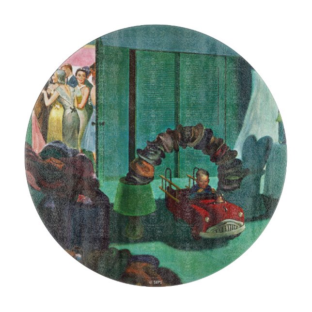 Hat Bridge Cutting Board (Front)